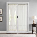 63 Inch French Door Curtains