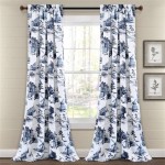 Blue And White Toile Curtains