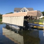 Boat Lift Canopy Side Curtains