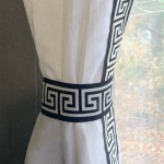 Curtains With Greek Key Trim