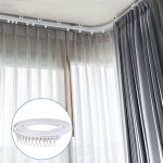 Curved Curtain Track Ceiling Mount