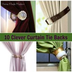 Different Ways To Tie Back Curtains