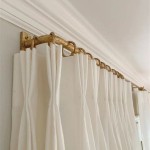Double French Return Curtain Rod