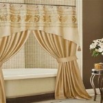 Elegant Shower Curtains With Valance