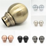End Caps For Curtain Rods