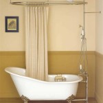 Freestanding Tub With Shower Curtain