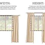 How Far Should A Curtain Rod Extend Past Window