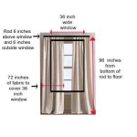 How Much Extra Width For Curtains