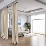 How To Hang Curtains As Room Divider