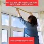 How To Hang Curtains On Plaster Walls