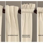 How To Hang Rod Pocket Curtains