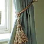 How To Use A Curtain Tie Back