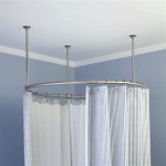 Semi Circular Shower Curtain Rod