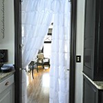 Shower Curtain Over Glass Door