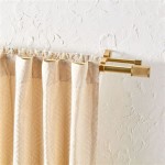 West Elm Double Curtain Rod