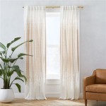 West Elm Echo Print Curtain