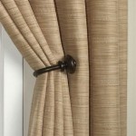 Where To Place Tiebacks For Curtains